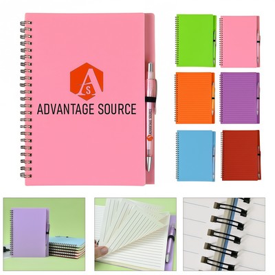Spiral Notebook W/ Pen
